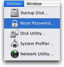 reset forgotten mac password