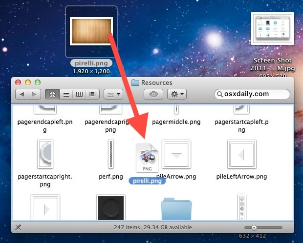 How to change wallpaper on Mac – Way #1