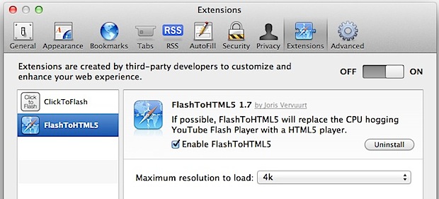 How to enable Flash if it is installed