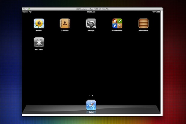 mobile safari emulator mac