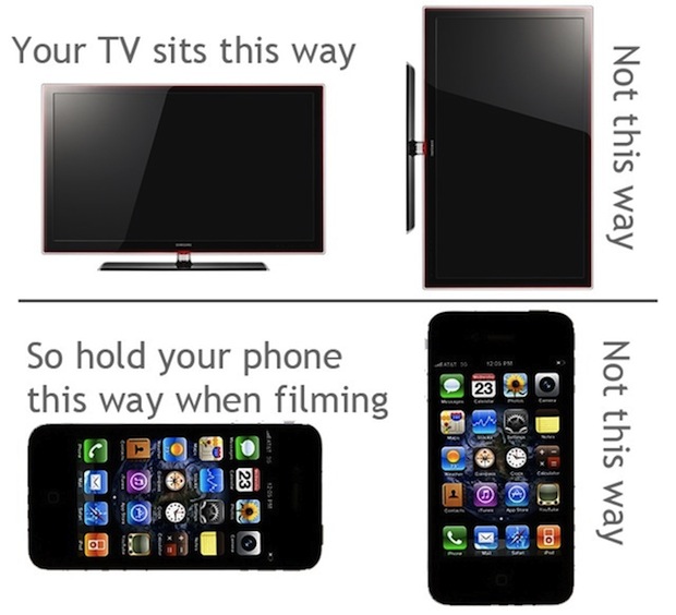 iPhone video recording tip