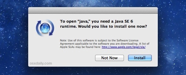 java for mac os lion