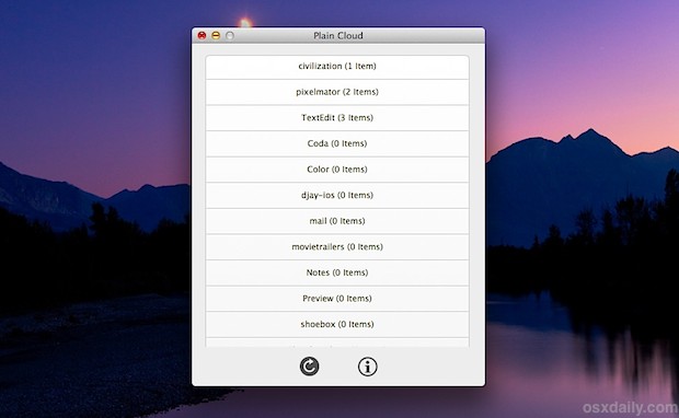Plain Cloud provides easy iCloud file access
