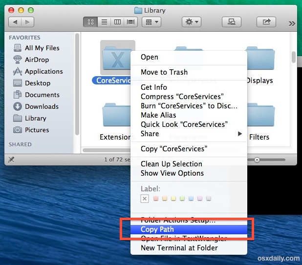 directory for documents folder mac java