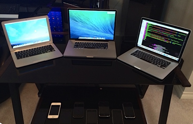 MacBooks and iOS devices