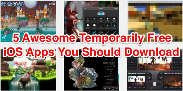 5 Awesome Temporarily free iOS Apps