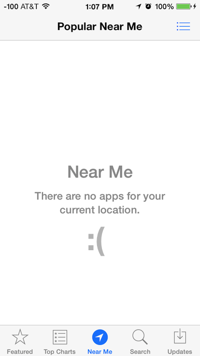 App Near Me in App Store