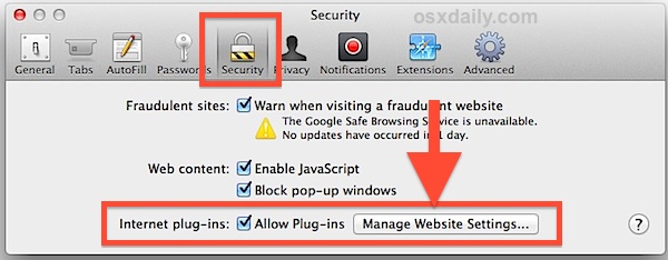 Adobe Flash Player Security Mac Os X