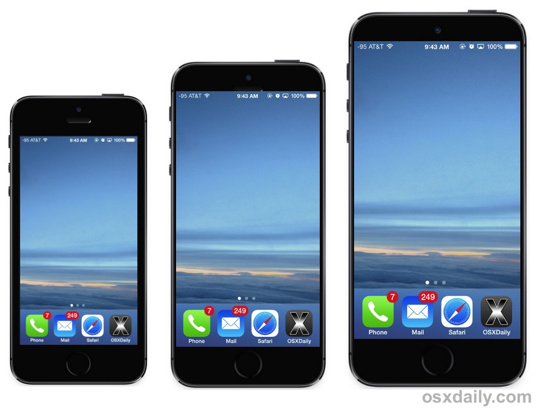 photo of Two New iPhone Models to Have Screens Bigger Than 4.5″ and 5″ image