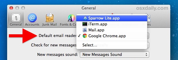 What Is Default Mail Client For Mac Os:x