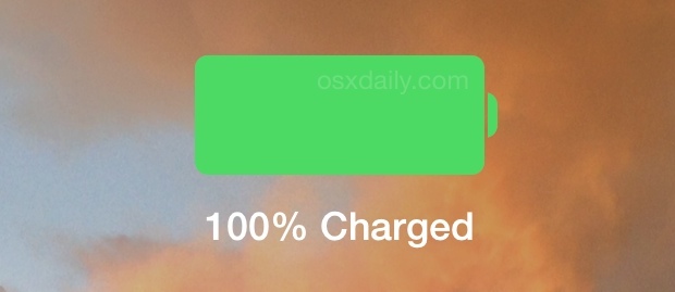 iPhone 100 Percent Charged