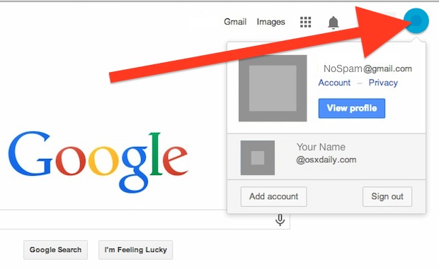 gmail set default send from address