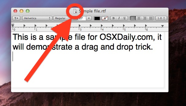 photo of Open a File from One App in Another Mac App with Proxy Icons image