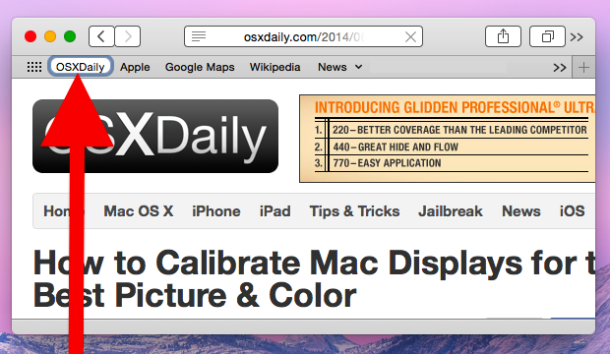 photo of Rename Bookmarks in Safari Quickly via the Favorites Bar in OS X image