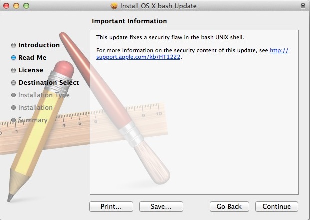 photo of OS X Bash Update 1.0 Released to Address Shellshock Security Flaw image
