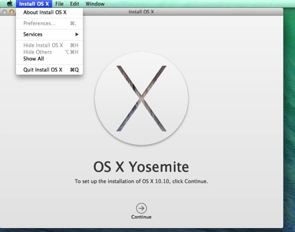 Clean Install Of Os X Yosemite