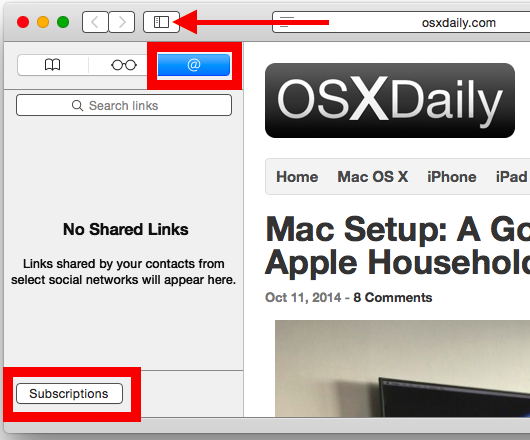 How to Add an RSS Feed Subscription to Safari on Mac