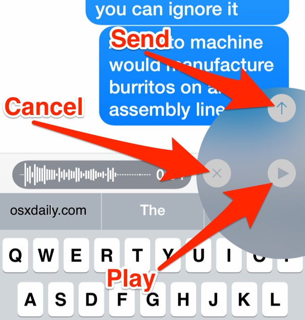 photo of How to Use Audio Messages in iOS to Send Voice Texts from iPhone image
