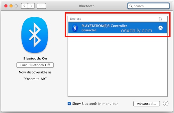 connect a ps3 controller to pc bluetooth