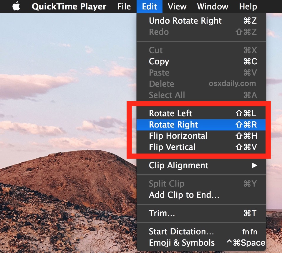 Rotate Video In Photos For Mac