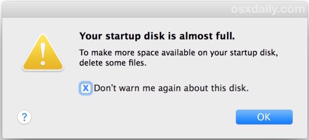 What’s Filling up My MacBook Startup Disk?