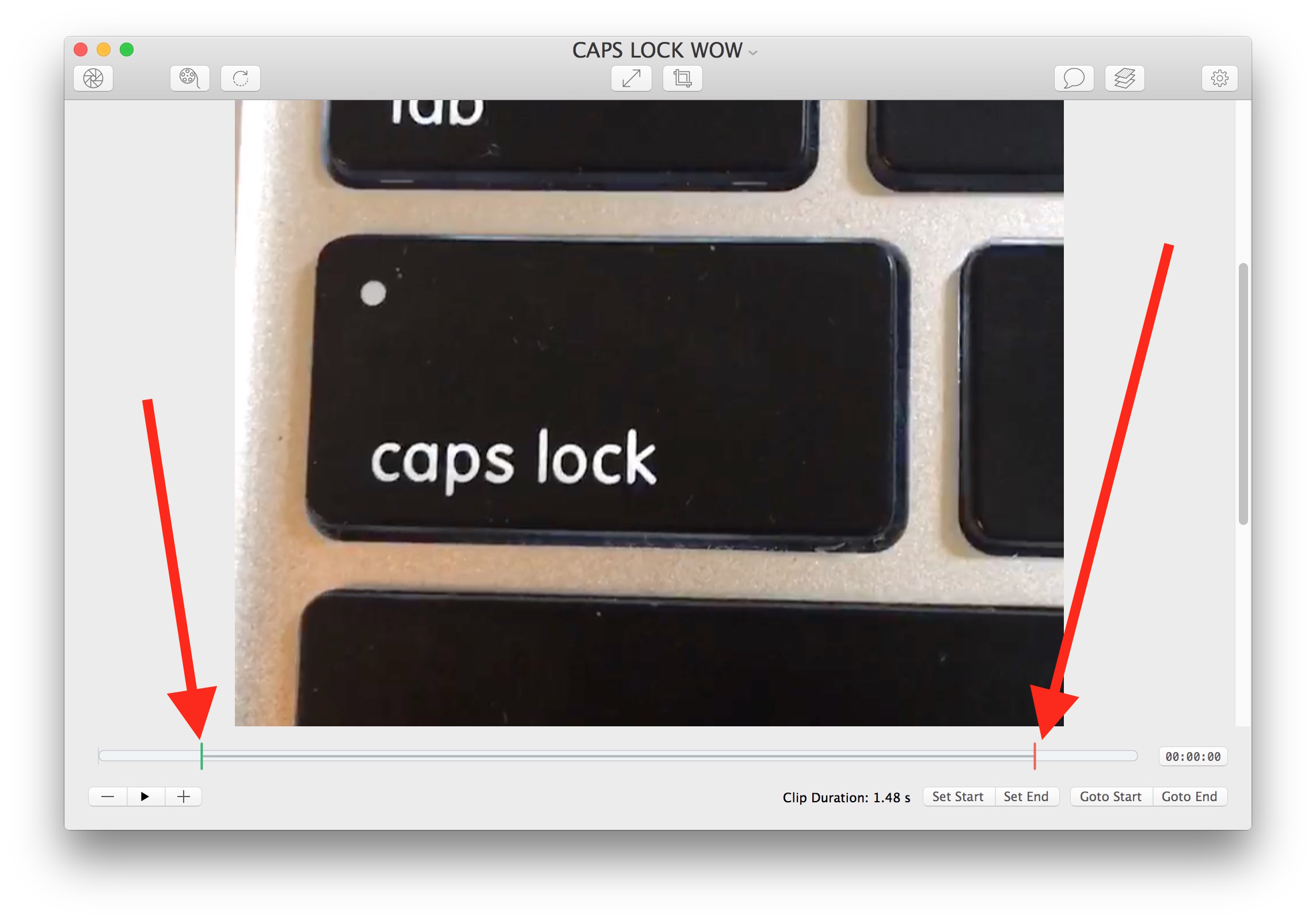 How to convert a video to gif on mac