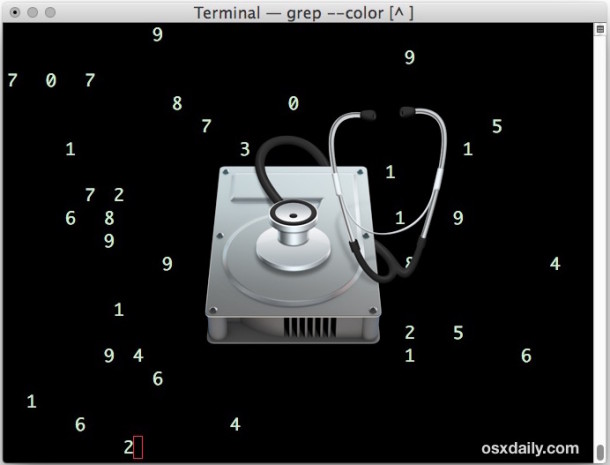 Erase free space on a Mac drive from the command line
