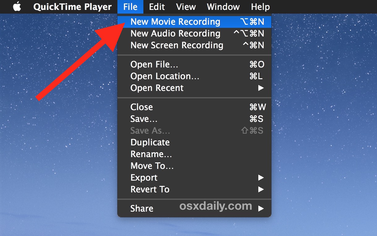 How to Record Video on Mac with Webcam & QuickTime