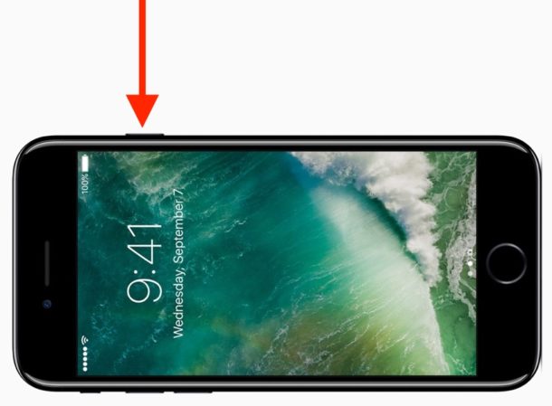 Press Home button to show lock screen