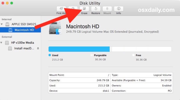 How To Partition Mac Harddrive For Os High Sierra