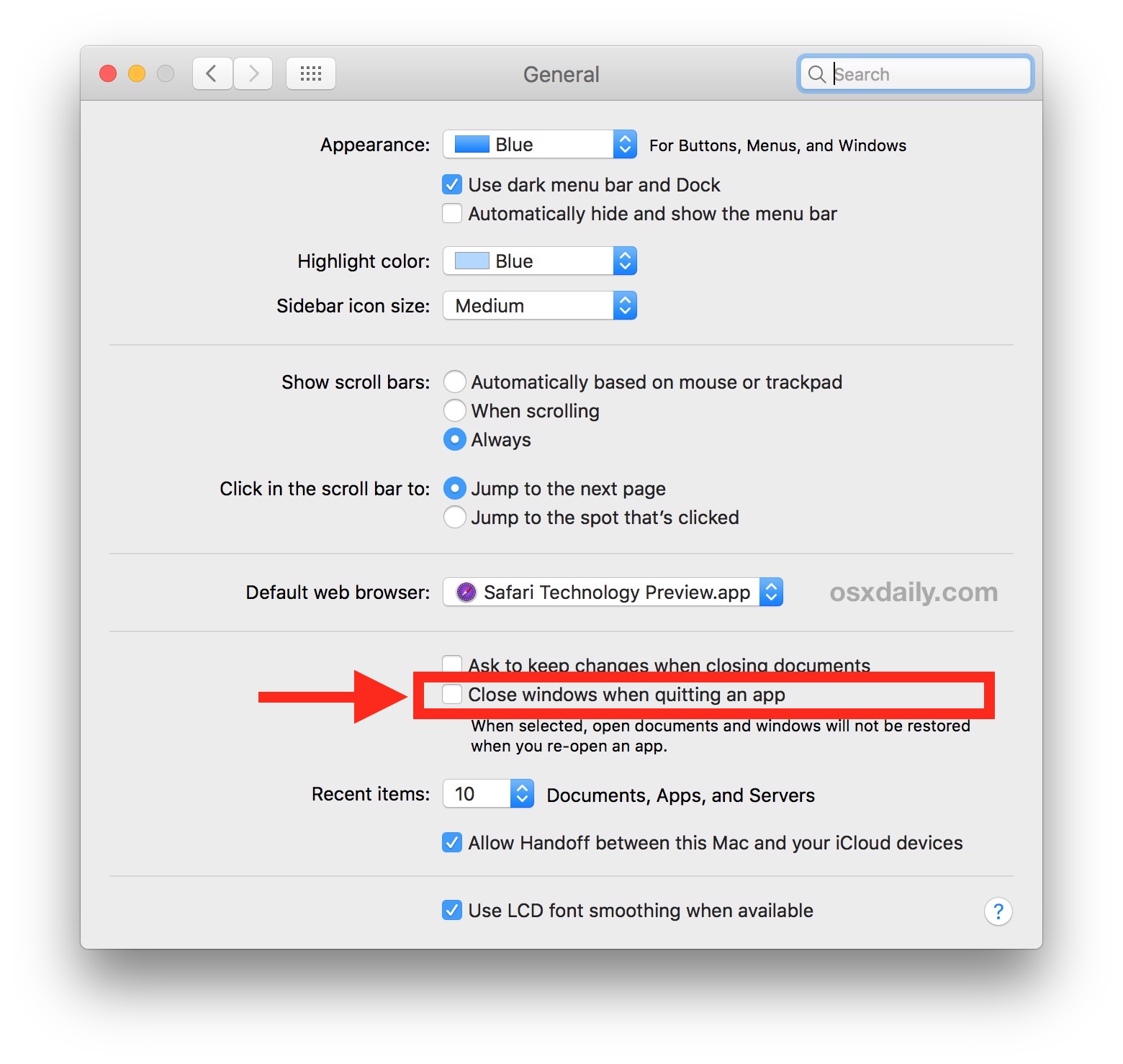 how to close all open tabs in chrome for osx
