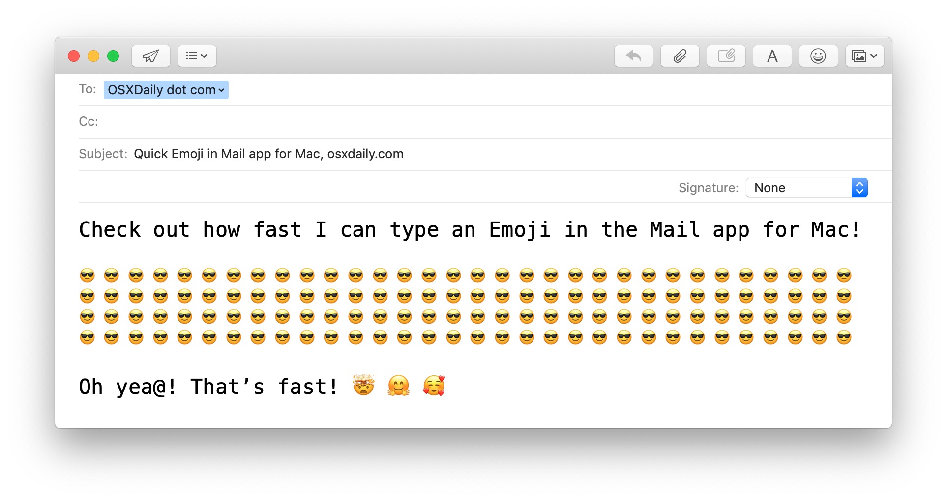 How To Type Emojis On Mac Mail Outdoorfalas