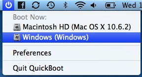 change boot order mac