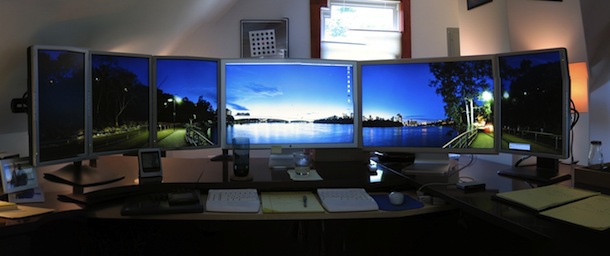 mac pro 6 monitors