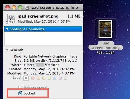 How to Lock Files and in Mac OS X | OSXDaily