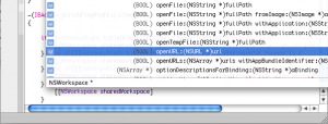 Code completion in Xcode - OS X Daily