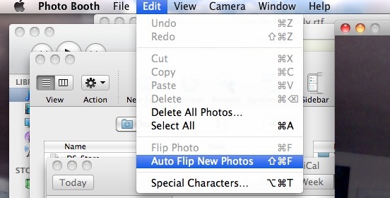 Baron Van abstract How to Set Photo Booth to Flip Images on Mac | OSXDaily