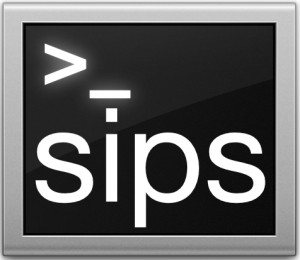 sips command line image modification tool
