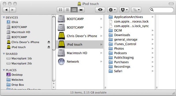 use ipad iphone ipod as usb disk drive