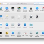 System Preferences in Mac OS X