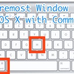 Hide windows keyboard shortcut in Mac OS X