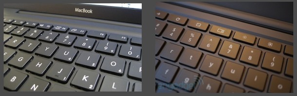 google chome notebook and macbook keyboards