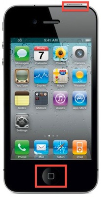screenshot iphone
