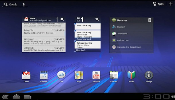 android 3 screenshot