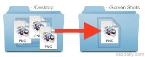 Change the Screen Shot Save File Location in Mac OS X - OS X Daily