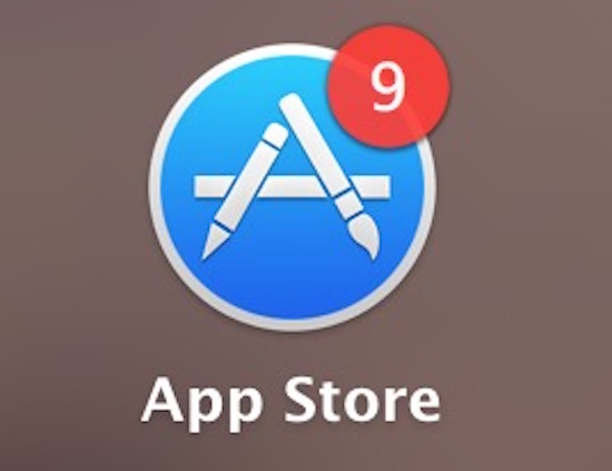 Обновления для приложений Mac доступны в Mac App Store. 