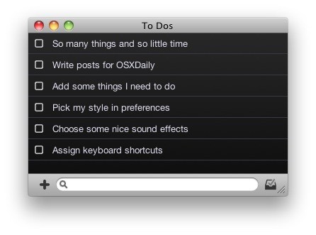 todolicious todo list task manager mac