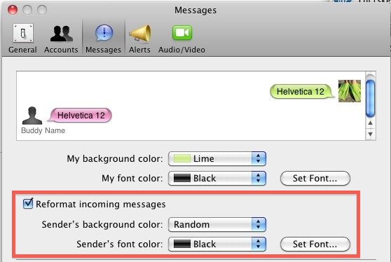 ichat-reformat-incoming-messages
