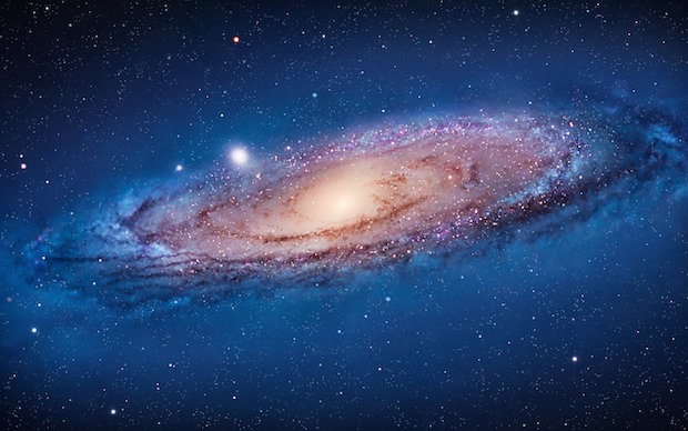 Mac OS X Lion Default Wallpaper – Galaxy of Andromeda Space Wallpaper from  WWDC | OSXDaily