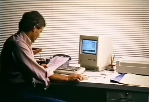 Apple corporate cheese video from 1984